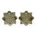 Pair of Garda Siochana (Irish Police) White Metal Collar Badges