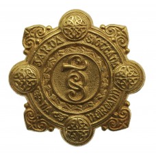 Garda Siochana (Irish Police) Senior Officer's Gilt Cap Badge