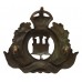 Suffolk Regiment Officer's Service Dress Collar Badge - King's Crown