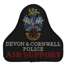 Devon & Cornwall Police Air Support Cloth Bell Patch Badge