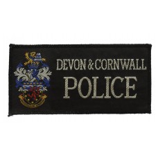 Devon & Cornwall Police Cloth Patch Badge