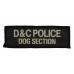 Devon & Cornwall Police Dog Section Cloth Patch Badge