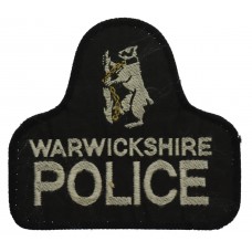 Warwickshire Police Cloth Bell Patch Badge