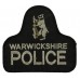 Warwickshire Police Cloth Bell Patch Badge