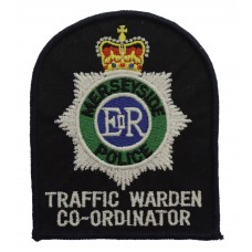 Merseyside Police Traffic Warden Co-Ordinator Cloth Patch Badge