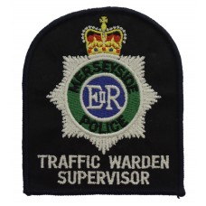 Merseyside Police Traffic Warden Supervisor Cloth Patch Badge