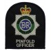 Merseyside Police Pinfold Officer Cloth Patch Badge