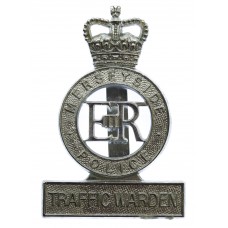 Merseyside Police Traffic Warden Cap Badge - Queen's Crown