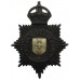 Lincoln City Police Night Helmet Plate - King's Crown