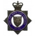 York and North East Yorkshire Police Senior Officer's Silvered & Enamel Cap Badge - Queen's Crown