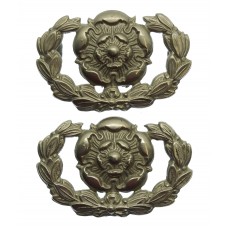 Pair of Volunteer Battalion Hampshire Regiment Collar Badges (Pre 1908)