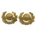 Pair of Royal Marines Senior N.C.O.'s Gilt Collar Badges