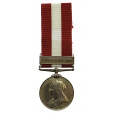 Canada General Service Medal 1866-1870 (Clasp - Fenian Raid 1866) - Pte. G. Cooper, 1st Storrington Rifle Company