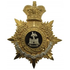 Victorian Essex Regiment Officer's Helmet Plate