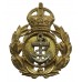 Royal Navy Chief Petty Officer's Cap Badge - King's Crown (Australian Manufacturer)