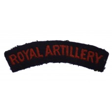 Royal Artillery (ROYAL ARTILLERY) Cloth Shoulder Title