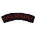 Royal Artillery (ROYAL ARTILLERY) Cloth Shoulder Title