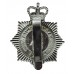 Warwickshire Police Enamelled Cap Badge - Queen's Crown