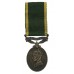 George VI Territorial Efficiency Medal - Pte. H.W. Simpson, Essex Regiment & Royal Artillery - Wounded and P.O.W., North Africa 1943