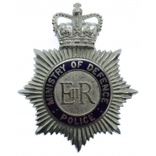 Ministry of Defence Police Enamelled Helmet Plate - Queen's Crown