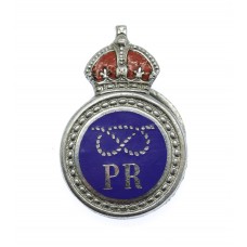 Staffordshire Constabulary Police Reserve Enamelled Lapel Badge - King's Crown