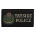 Tayside Police Cloth Patch Badge