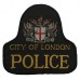 City of London Police Cloth Bell Patch Badge