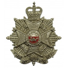 Border Regiment Cap Badge - Queen's Crown