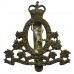 Royal Canadian Corps of Signals Cap Badge - Queen's Crown