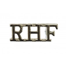 Royal Highland Fusiliers (R.H.F.) Anodised (Staybrite) Shoulder Title