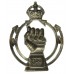 Royal Armoured Corps (R.A.C.) Cap Badge - King's Crown