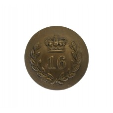 Victorian Pre 1881 16th (Bedfordshire) Regiment of Foot Officer's Button (19mm)