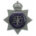 British Transport Commission (B.T.C.) Police Enamelled Star Cap Badge - King's Crown