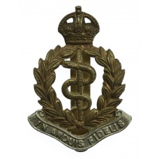 Royal Army Medical Corps (R.A.M.C.) Bi-Metal Cap Badge - King's Crown