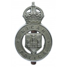 Wigan Borough Police Cap Badge - King's Crown