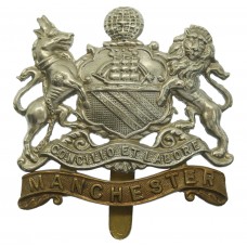 Manchester Regiment Coat of Arms Cap Badge