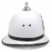 Isle of Man Constabulary White Summer Ball Top Helmet 