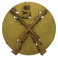British Army Sniper Marksman Proficiency Brass Arm Badge