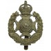 7th Bn. PWO West Yorkshire Regiment (Leeds Rifles) White Metal Cap Badge