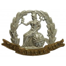 Norfolk Regiment Bi-metal Cap Badge