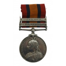 Queen's South Africa Medal (2 Clasps - Cape Colony, South Africa 1902) - Pte. M. Wilkinson, Grenadier Guards