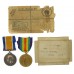 WW1 Prisoner of War British War & Victory Medal Pair - Pte. H. Thompson, Lincolnshire Regiment