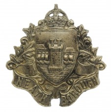 Neath Borough Police Cap Badge - King's Crown