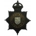 Bournemouth Borough Police Night Helmet Plate - King's Crown