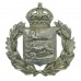 Hastings Borough Police Large Wreath Cap Badge - King's Crown