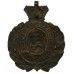 Victorian Brighton Borough Police Blackened Brass Helmet Plate