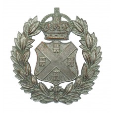 Plymouth City Police Wreath Cap Badge - King's Crown