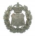 Plymouth City Police Wreath Cap Badge - King's Crown