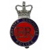 Greater Manchester Police Enamelled Cap Badge - Queen's Crown