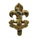 The King's Regiment Bi-Metal Cap Badge
